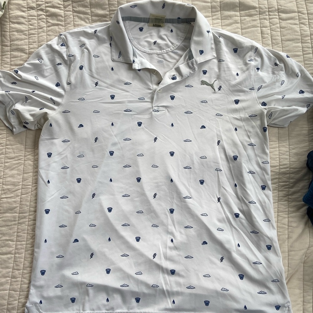 Puma Golf Mens Large Polo